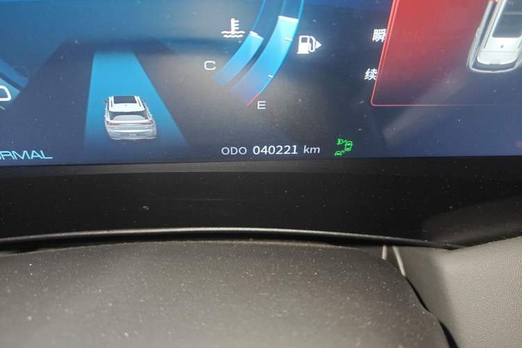 Used Dongfeng Aeolus Huge 2022 Mach Power 1.5T Dare-to-Love Edition Odometer Close Up