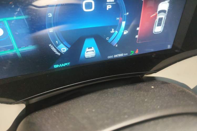 Used Dongfeng Aeolus Huge 2022 Mach Power 1.5T Dare-to-Love Edition Odometer Close Up