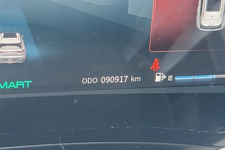Used Dongfeng Aeolus Huge 2022 Mach Power 1.5T Dare-Enjoy Edition · Smart Odometer Close Up