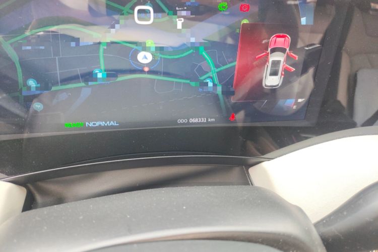 Used Dongfeng Aeolus Huge 2022 Mach Dual-Motor 1.5T MHD Dare-to-Dream Edition Odometer Close Up