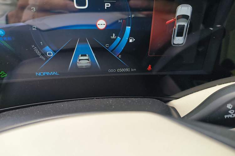 Used Dongfeng Aeolus Huge 2022 Mach Power 1.5T Dare-to-Drive Edition · Enjoyably悦 Odometer Close Up