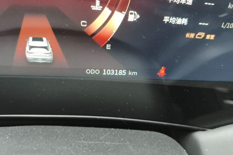 Used Dongfeng Aeolus Huge 2022 Mach Power 1.5T Dare-to-Drive Edition · Enjoyably悦 Odometer Close Up