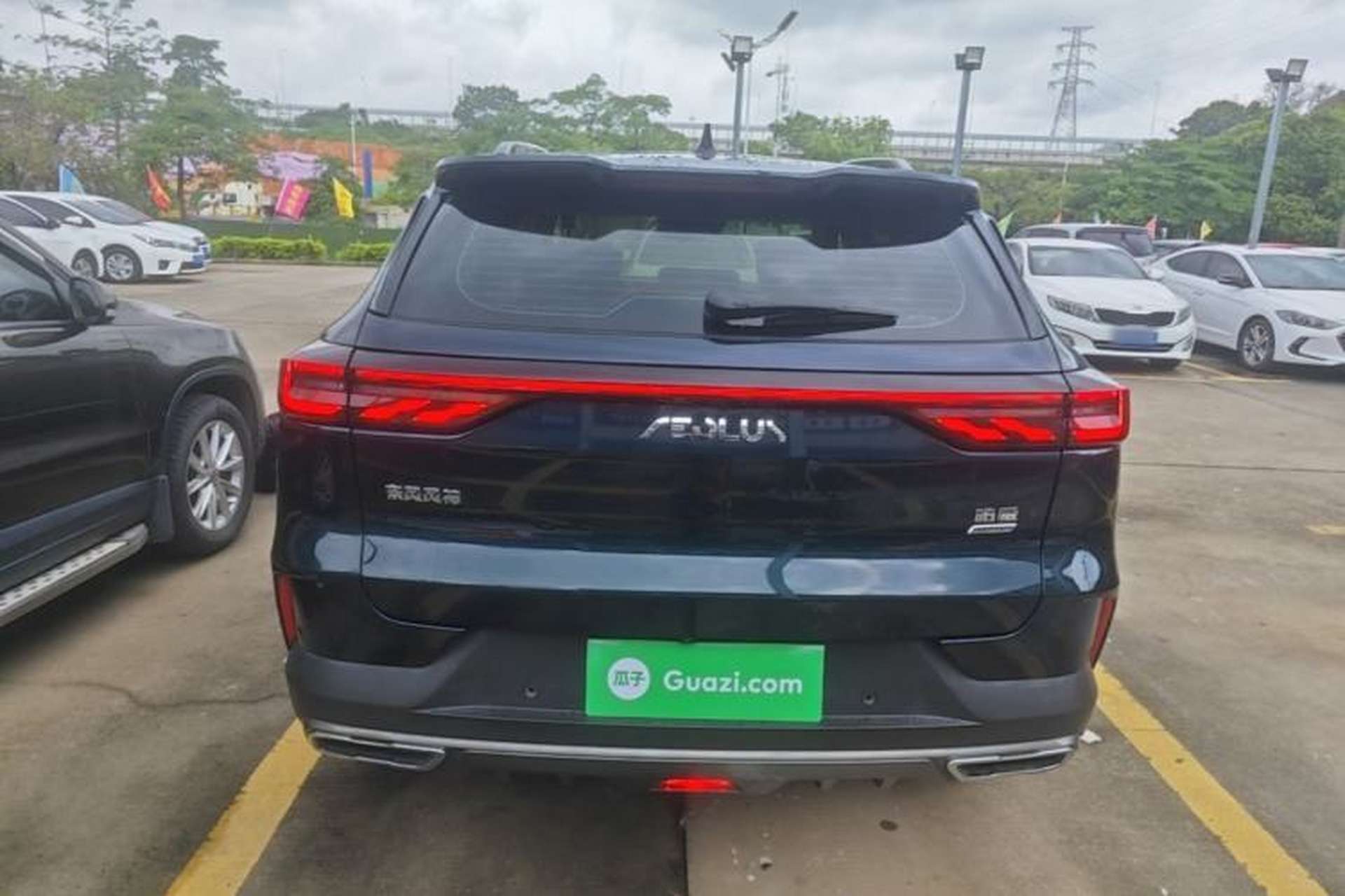 Used Dongfeng Aeolus Huge 2022 Mach Dual-Motor 1.5T MHD Dare-to-Dream Edition Rear