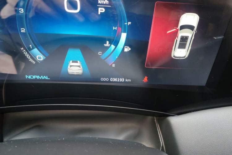 Used Dongfeng Aeolus Huge 2022 Mach Power 1.5T Dare-to-Drive Edition · Enjoyably悦 Odometer Close Up