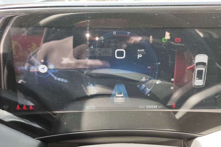 Used Dongfeng Aeolus Huge 2022 Mach Power 1.5T Dare-to-Drive Edition · Enjoyably悦 Instrument Cluster