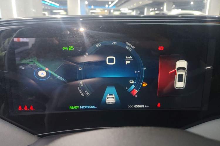Used Dongfeng Aeolus Huge 2022 Mach Dual-Motor 1.5T MHD Dare-to-Dream Edition Instrument Cluster