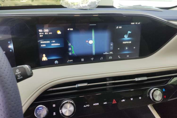 Used Dongfeng Aeolus Huge 2022 Mach Dual-Motor 1.5T MHD Dare-to-Dream Edition Audio And AC Panel