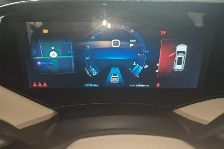 Used Dongfeng Aeolus Huge 2022 Mach Power 1.5T Dare-to-Drive Edition · Enjoyably悦 Instrument Cluster