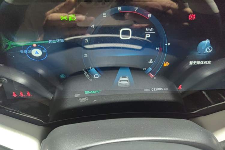 Used Dongfeng Aeolus Huge 2022 Mach Power 1.5T Dare-to-Drive Edition · Enjoyably悦 Instrument Cluster