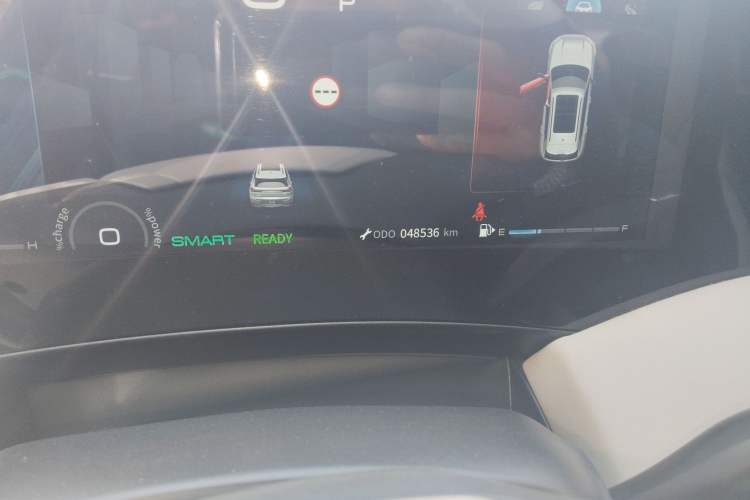 Used Dongfeng Aeolus Huge 2022 Mach Dual-Motor 1.5T MHD Dare-to-Dream Edition Odometer Close Up