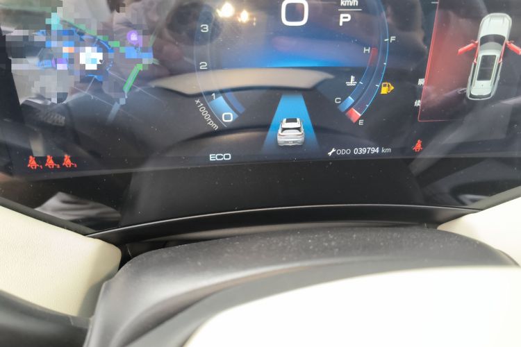 Used Dongfeng Aeolus Huge 2022 Mach Power 1.5T Dare-to-Drive Edition · Enjoyably悦 Odometer Close Up