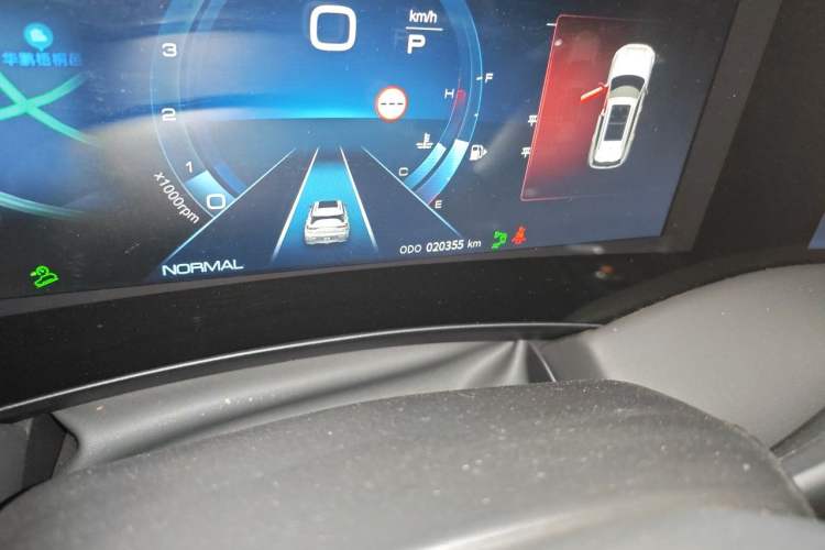 Used Dongfeng Aeolus Huge 2022 Mach Power 1.5T Dare-to-Love Edition Odometer Close Up