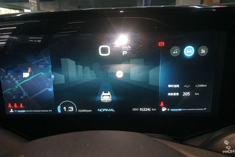 Used Dongfeng Aeolus Huge 2022 Mach Power 1.5T DareDrive Edition · Smart Instrument Cluster