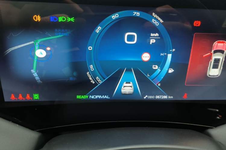 Used Dongfeng Aeolus Huge 2022 Mach Dual-Motor 1.5T MHD Dare-to-Dream Edition Instrument Cluster