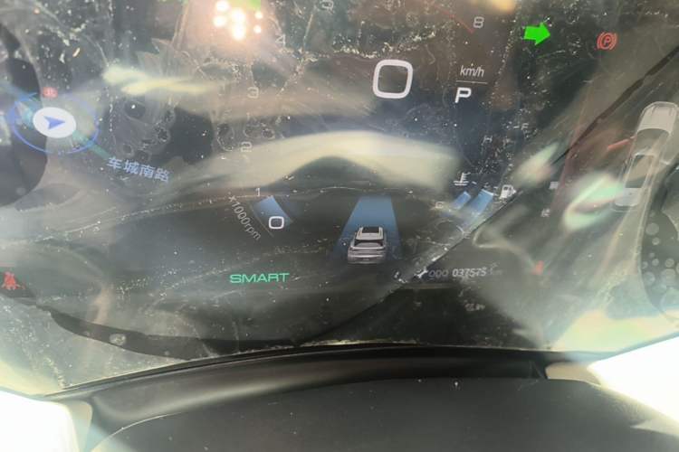 Used Dongfeng Aeolus Huge 2022 Mach Power 1.5T DareDrive Edition · Smart Instrument Cluster