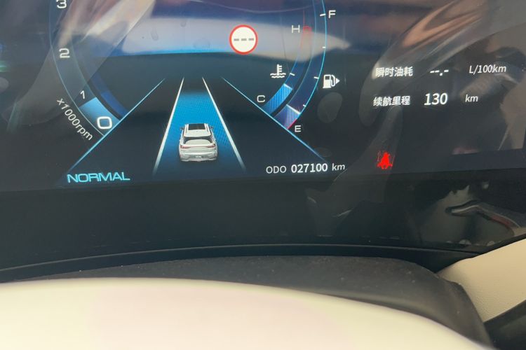 Used Dongfeng Aeolus Huge 2022 Mach Power 1.5T Dare-Enjoy Edition · Smart Odometer Close Up