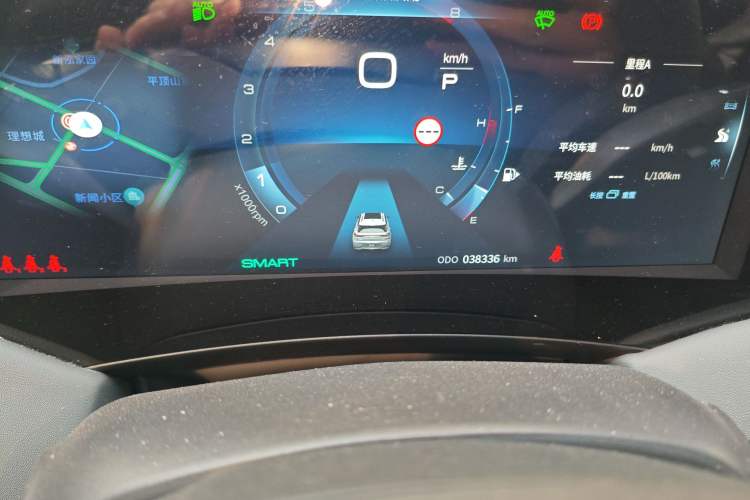 Used Dongfeng Aeolus Huge 2022 Mach Power 1.5T DareDrive Edition · Smart Odometer Close Up