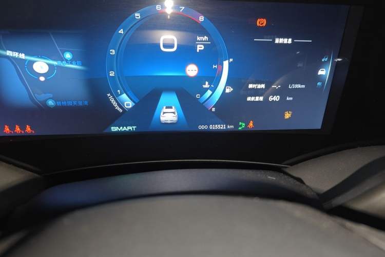 Used Dongfeng Aeolus Huge 2022 Mach Power 1.5T Dare-to-Love Edition Odometer Close Up