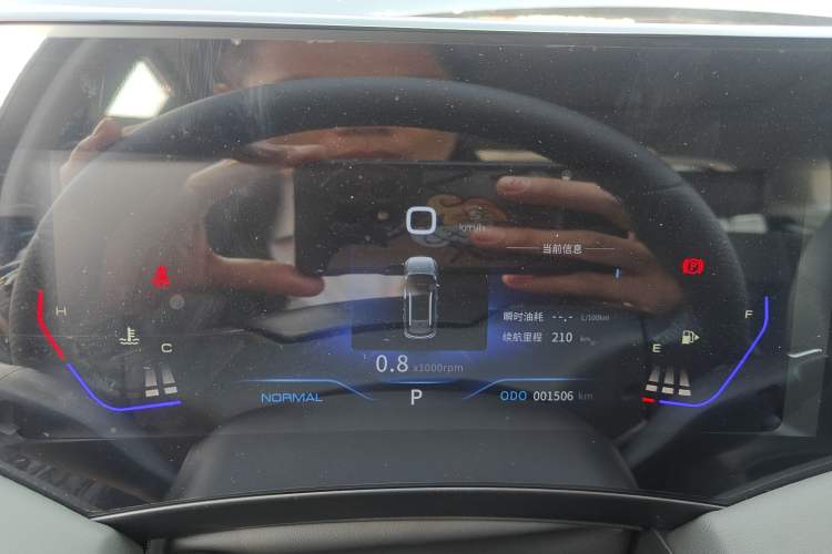 Used Dongfeng Aeolus Huge 2025 Mach Power 1.5T Luxury Version Instrument Cluster