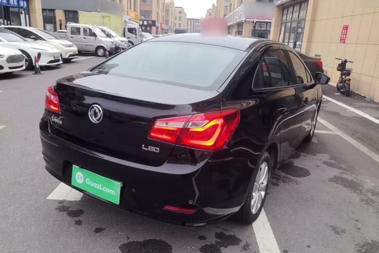 Used Dongfeng Aeolus L60 2015 1.6L Manual New Dynamic Model Rear Right 45 Deg