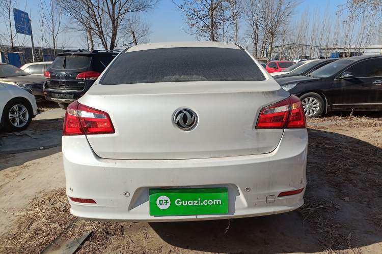 Used Dongfeng Aeolus L60 2015 1.8L Automatic New Enjoyment Model Rear