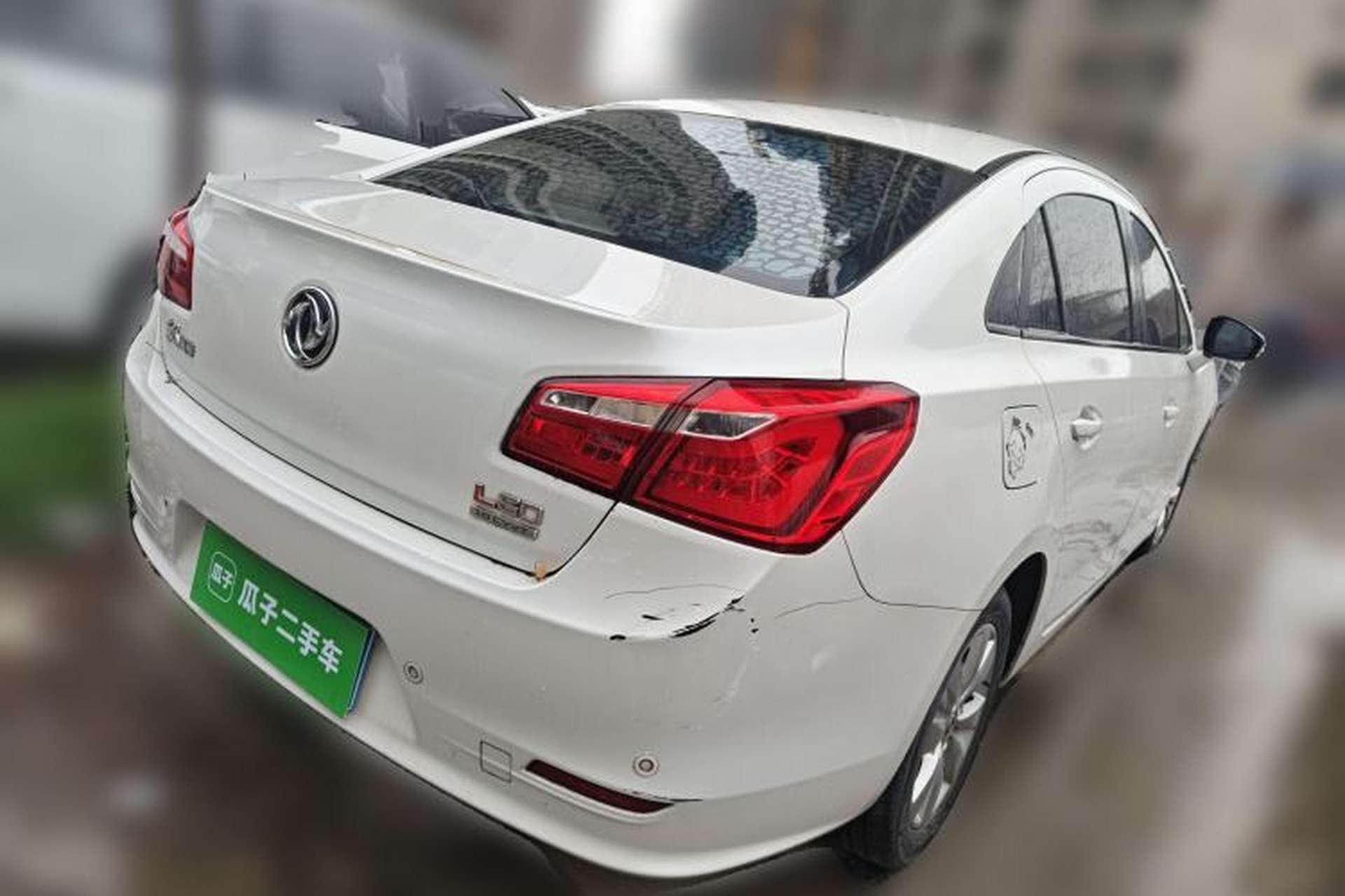 Used Dongfeng Aeolus L60 2015 1.8L Automatic New Enjoyment Model Rear Right 45 Deg