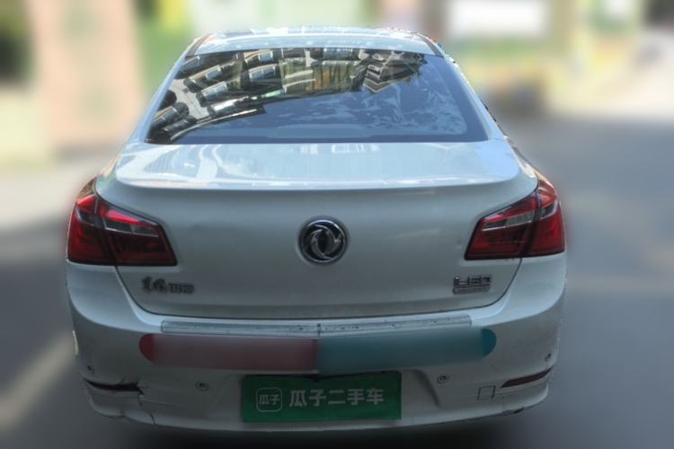 Used Dongfeng Aeolus L60 2015 1.8L Manual New Enjoyment Version Rear