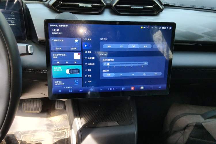 Used Dongfeng Aeolus L7 New Energy 2024 518 Air Audio And AC Panel