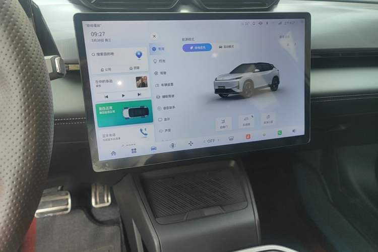 Used Dongfeng Aeolus L7 New Energy 2024 205 Plus Audio And AC Panel