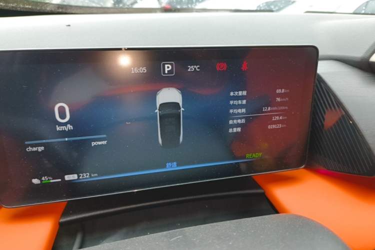 Used Dongfeng Aeolus L7 New Energy 2024 518 Pro Instrument Cluster