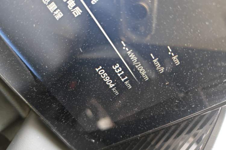 Used Dongfeng Aeolus L7 New Energy 2024 518 Air Odometer Close Up