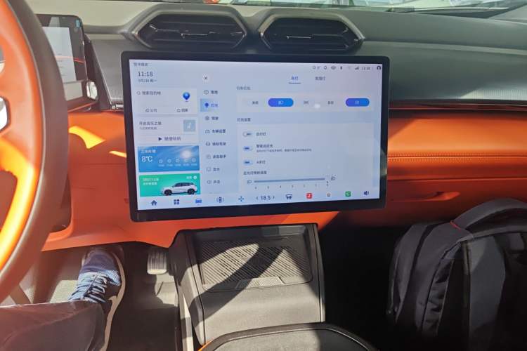 Used Dongfeng Aeolus L7 New Energy 2024 205 Max Custom Edition Audio And AC Panel