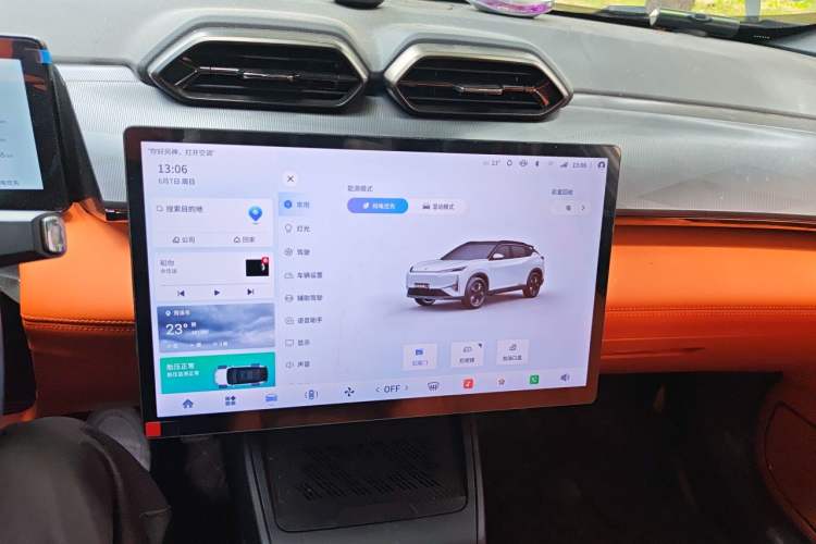 Used Dongfeng Aeolus L7 New Energy 2024 205 Premium Edition Audio And AC Panel