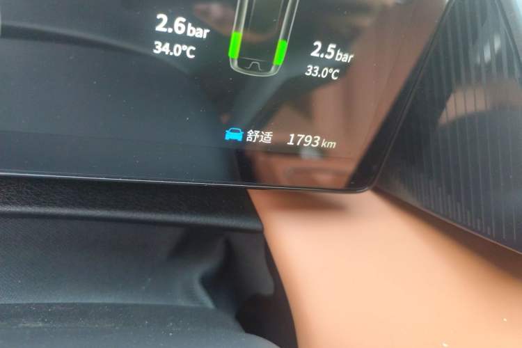 Used Dongfeng Aeolus L7 New Energy 2026 530 Prestige Edition Odometer Close Up
