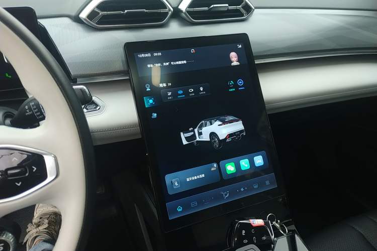 Used Dongfeng Aeolus Mage 2023 DH-i 1.5T Prestige Edition Audio And AC Panel