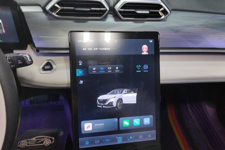 Used Dongfeng Aeolus Mage 2023 DH-i 1.5T Prestige Edition Audio And AC Panel
