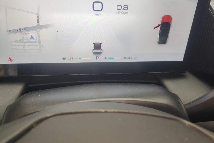 Used Dongfeng Aeolus Mage 2023 1.5T Luxury Edition Odometer Close Up