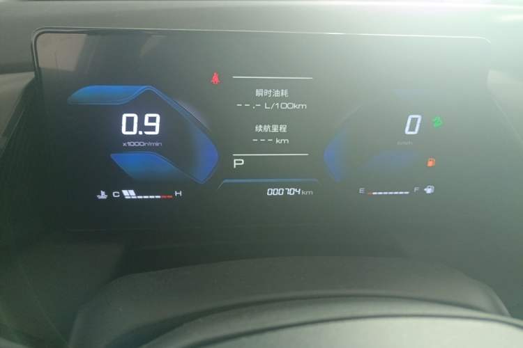 Used Dongfeng Aeolus Mage 2024 Honor Edition 1.5T Fashion Model Instrument Cluster
