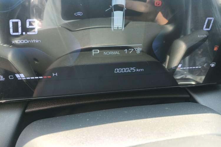 Used Dongfeng Aeolus Mage 2026 Model, 1.5T ZhiShang Version Odometer Close Up