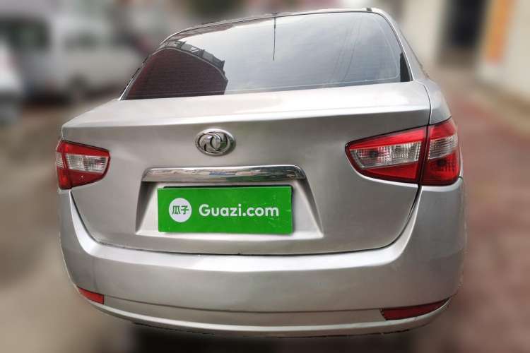 Used Dongfeng Aeolus S30 2009 1.6L Automatic Zunya Model Rear