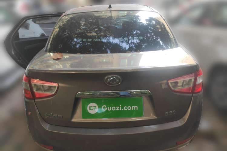 Used Dongfeng Aeolus S30 2011 1.6L Automatic Zunya Model Rear