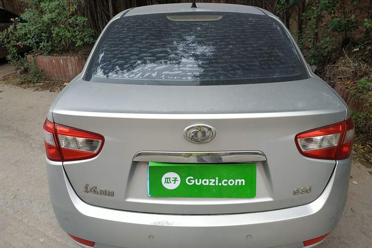Used Dongfeng Aeolus S30 2011 1.6L Automatic Zunya Model Rear