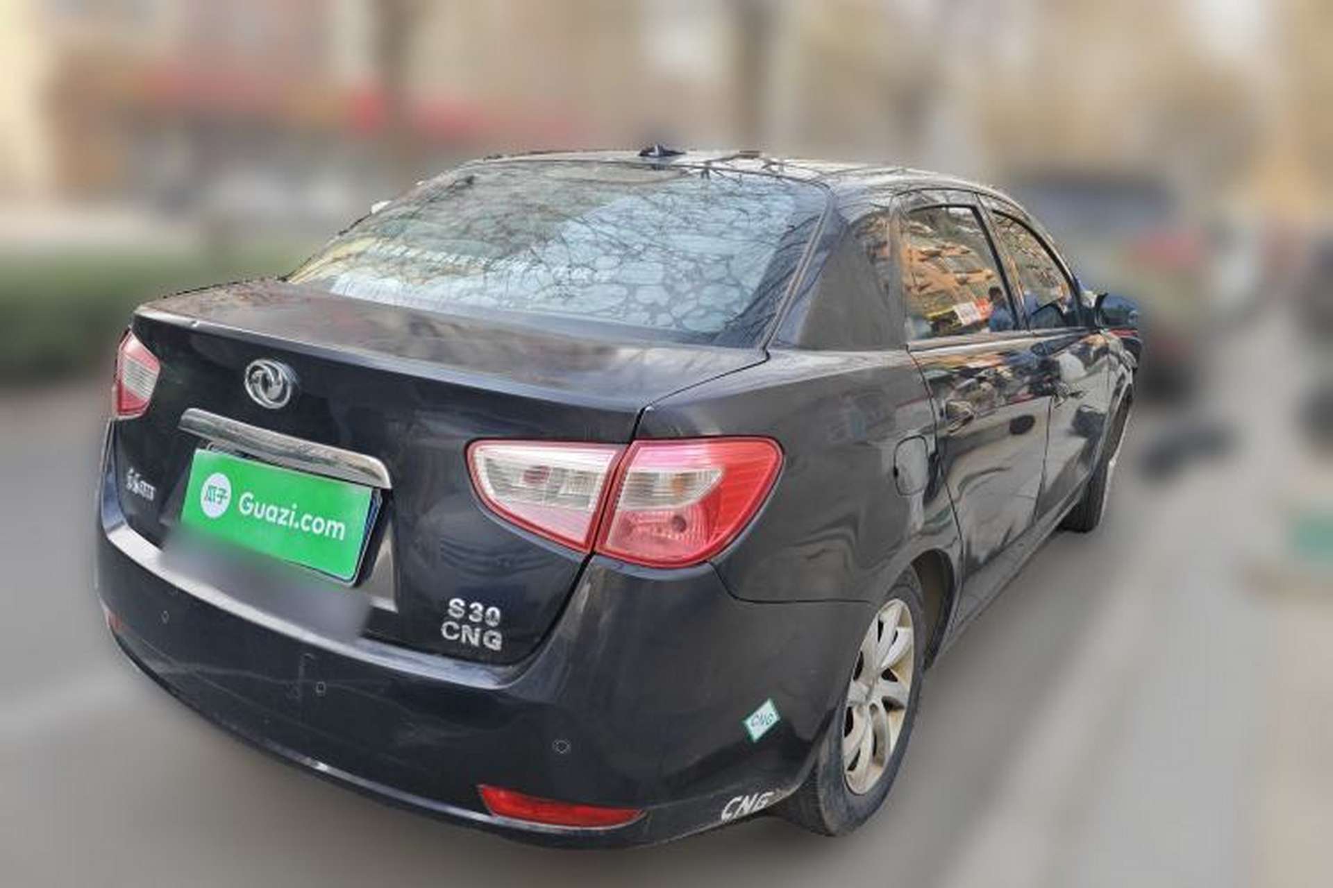Used Dongfeng Aeolus S30 2012 1.6L Manual Zunya Model CNG Rear Right 45 Deg