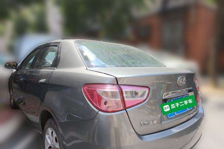 Used Dongfeng Aeolus S30 2012 1.6L Automatic Zunya Model Rear Left 45 Deg