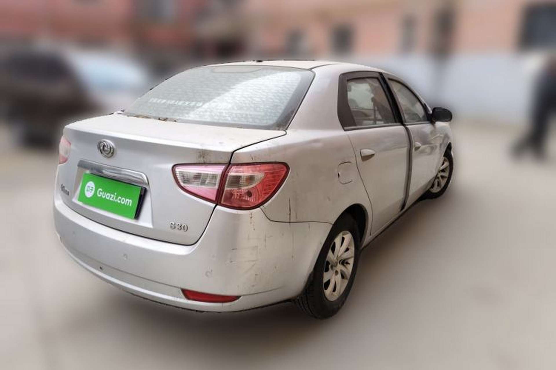 Used Dongfeng Aeolus S30 2012 1.6L Manual Zunya Model CNG Rear Right 45 Deg
