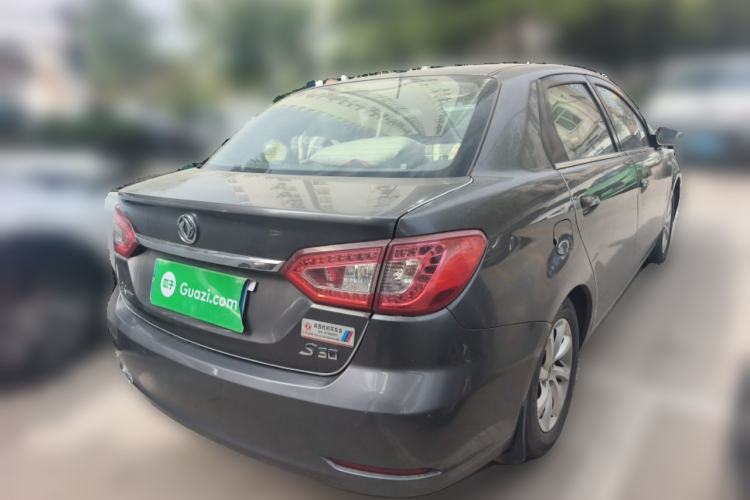 Used Dongfeng Aeolus S30 2013 1.6L Manual Dual-Fuel CNG Model Rear Right 45 Deg