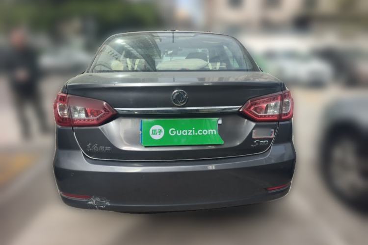 Used Dongfeng Aeolus S30 2013 1.6L Manual Dual-Fuel CNG Model Rear