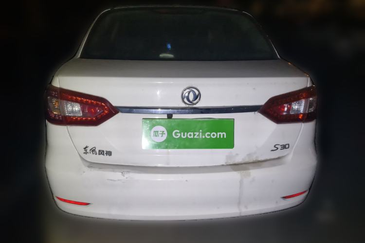 Used Dongfeng Aeolus S30 2014 1.5L Manual Smart Drive Gratitude Edition Rear