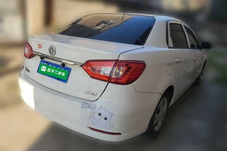 Used Dongfeng Aeolus S30 2014 1.5L Manual Gratitude Edition Rear Right 45 Deg
