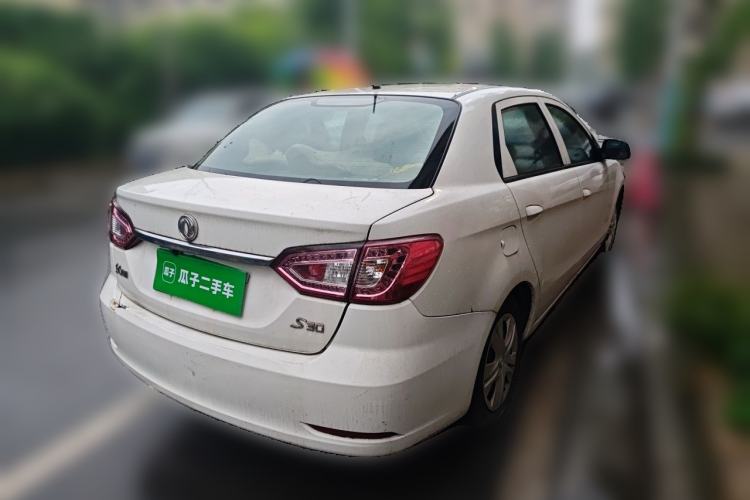 Used Dongfeng Aeolus S30 2014 1.5L Manual Gratitude Edition Rear Right 45 Deg